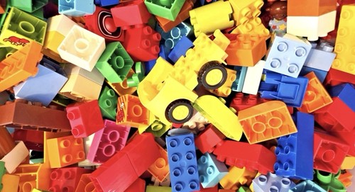 Lego duplo brick 100 bricks - duplo,