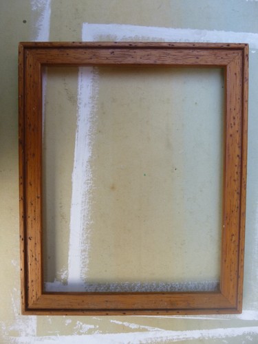 Ancien cadre bois - ancien, en