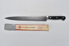 Vintage ED WUSTHOF DREIZACKWERK 4522/26 cm SOLINGEN GERMANY SLICER KNIFE #07876