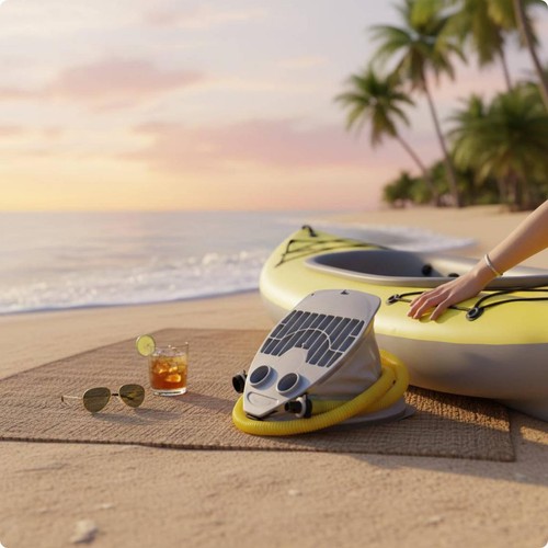 Pompe pied pour bateau - pompe,