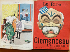 revue LE RIRE 1907 ANNÉE COMPLÈTE 52 n°s LEANDRE CAPPIELLO RABIER GALANIS HUARD