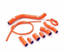 KTM 950 990 SUPERMOTO  -KIT DURITES DE RADIATEUR SAMCO / KTM-12ORANGE