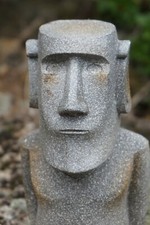 RE0387 FIGURINE STATUETTE REPRODUCTION STATUE MOAI ILE  PAQUES POLYNESIE
