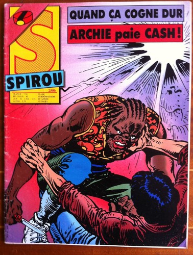Spirou 2506 archie paie - b)spirou, n°2506