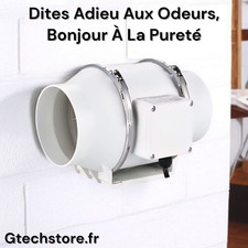 Extracteur D'air Mural Silencieux 220V Pour Cuisines, Toilettes Et Salle De Bain