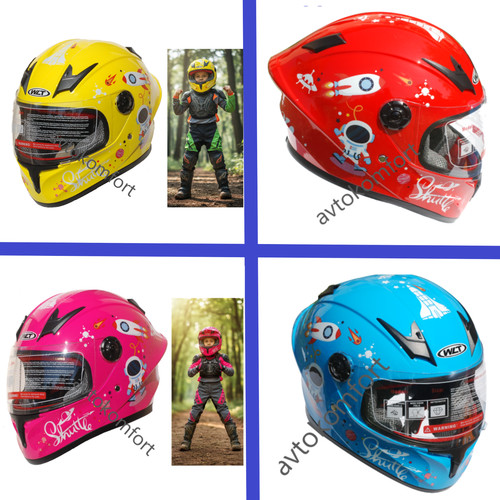 Casque moto vtt enfant - casque,
