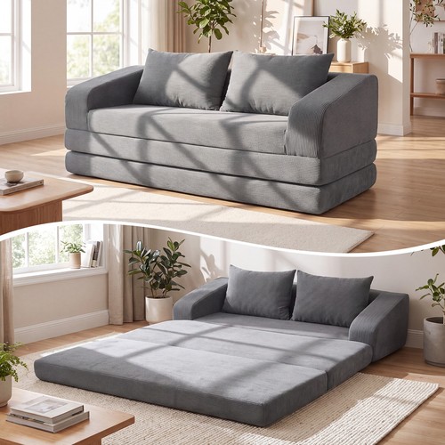 Convertible futon sofa bed - futon, w/