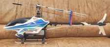 Kyosho Caliber 30 Nitro Helicopter Complete ARF, Used, Very Good Condition.
