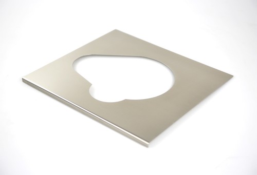 Plateau acier inoxydable - plateau, en