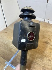No. 6 old carriage lamp / candle lantern / vintage cab