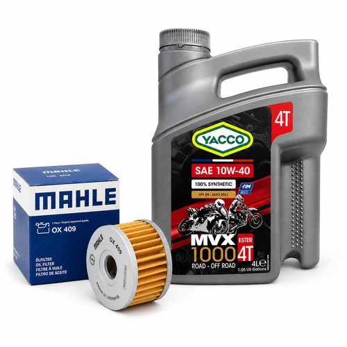Yacco 10w40 pack filtre à - 4l,