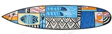 Déco Planche de Surf Dans