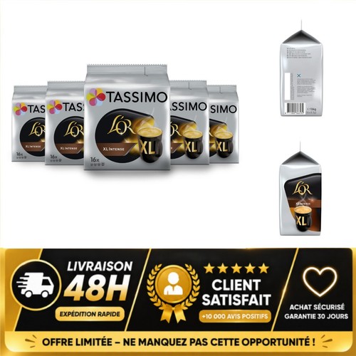 Tassimo dosettes café or - tassimo, l'or
