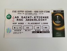 Ticket place match AS Saint