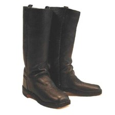 1/6 Battle Gear Toys 807 01 Bottes Cavalerie Cuir Noir Guerres Indiennes