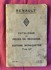 RENAULT  MONAQUATRE Type UY /