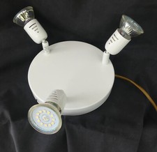 QPAR51 3 spotlight swivel ceiling light white - ref 5097 - modern design