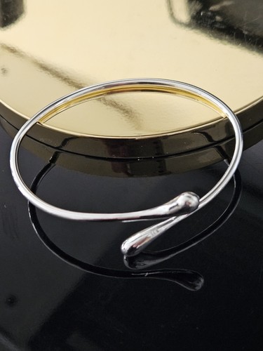 Bracelet goutte argent - bracelet,