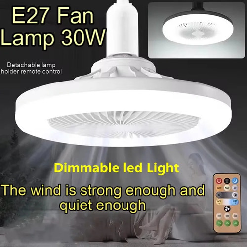 Lampe ventilateur plafond - plafond, led