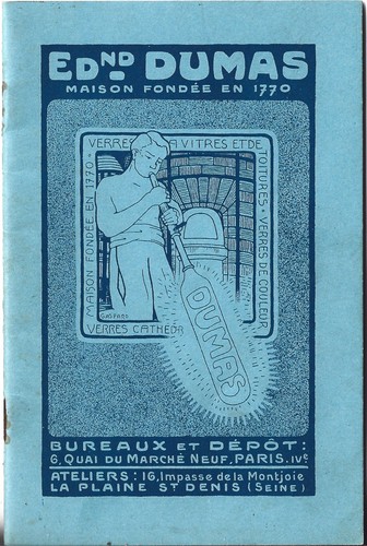 1900 verrerie edmond dumas - 1900,