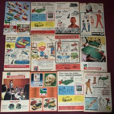 Christiaensen Toy Store Advertising Original 1960s Car Figure Game
