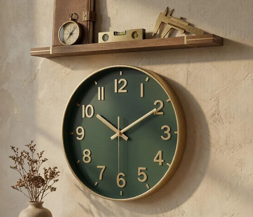 Meuble horloge mural salon - meuble,