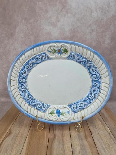 Plat ovale vintage bassano - plat,