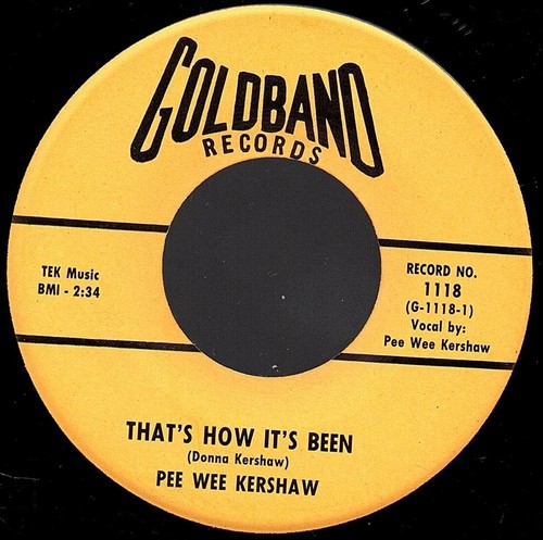 Pee wee kershaw - , single