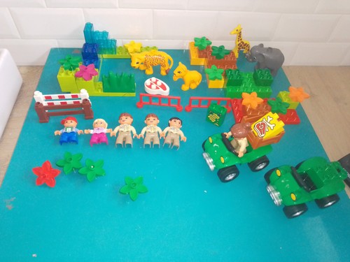 Lot lego duplo zoo - lego, animaux