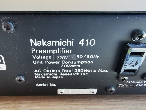Préamplificateur nakamichi - préamplificateur,