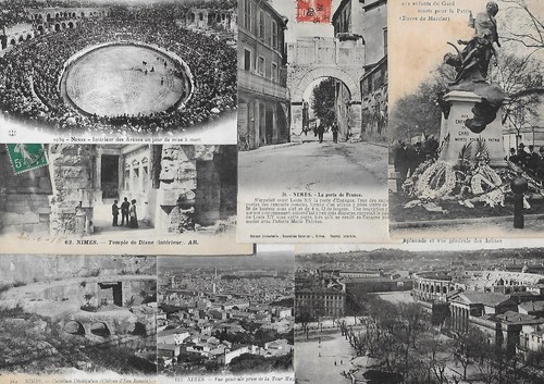 Lot cartes postales - de,