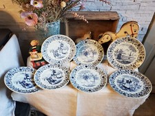 lot 7 assiettes décorative