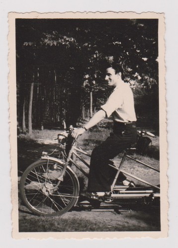 Photo ancienne tandem - photo,
