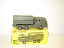 DINKY TOYS military berliet truck 6X6 N2bavec ref 80D full wheels W