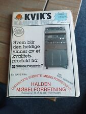 NORWAY Kvik IK v Watford 1982/83 Friendly match programme Norge