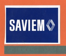 Sticker vintage sticker sticker sticker car tuning SAVIEM RENAULT
