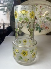 VASE EN VERRE EMAILLÉ ART