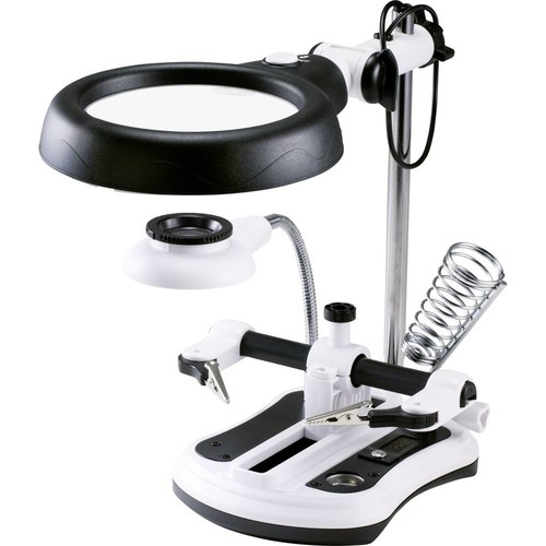 Lampe loupe led toolcraft - loupe,