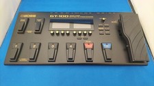 Processeur d'effets guitare multi-effecteurs GT-100 BOSS avec adaptateur sect...