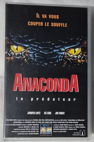 Vhs anaconda prédateur vf - prédateur,