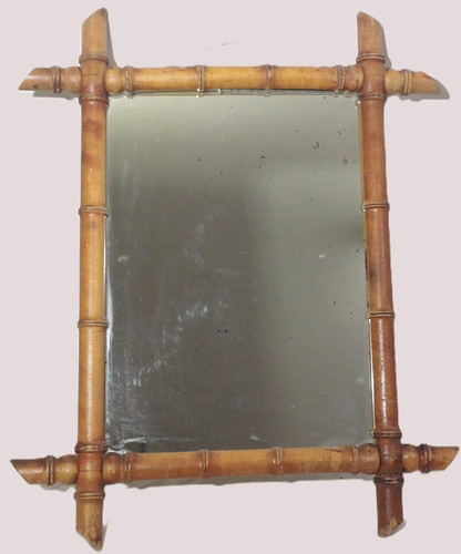Ancien miroir bois - ancien,