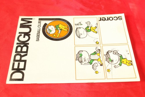Baseball derbigum scorer - derbigum,