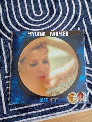 Picture disc bleu - bleu, noir