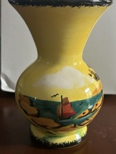 Vase Gabriel Fourmentreau BRETZ FRANCE Décor De PIERRICK 1950