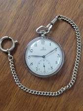 Omega Montre À Gousset Plate