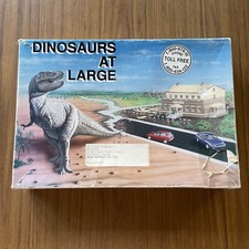 Rare vintage Dinosaurs at large - educational tool - Plaster kit - Plaque mold