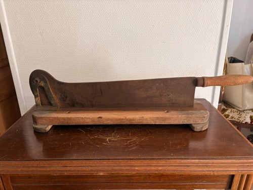 Ancien grand coupe trancheur - grand,