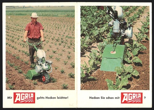 Publicité postale pliante