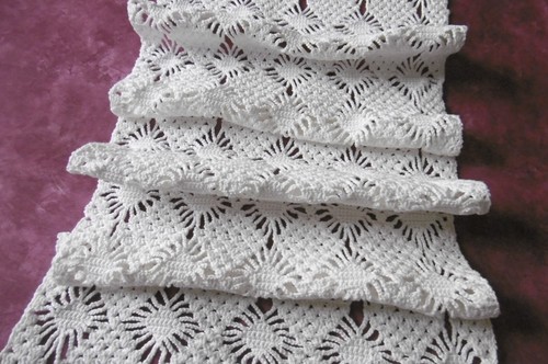 Chemin table crochet de - en,