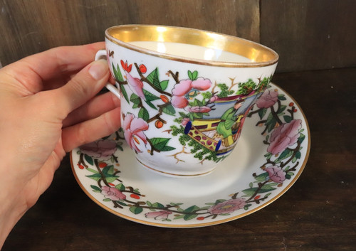 Tasse chocolat ancien au - à,